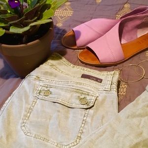 Level 99 linen khakis